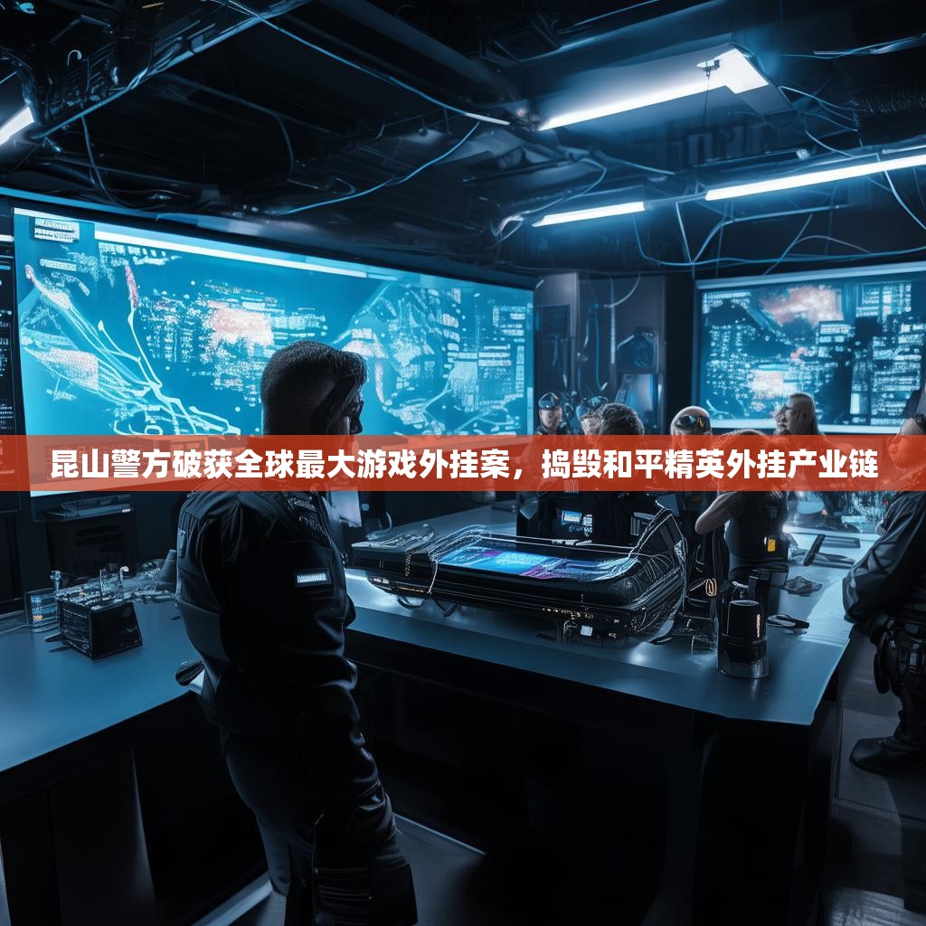 昆山警方破获全球最大游戏外挂案，捣毁和平精英外挂产业链