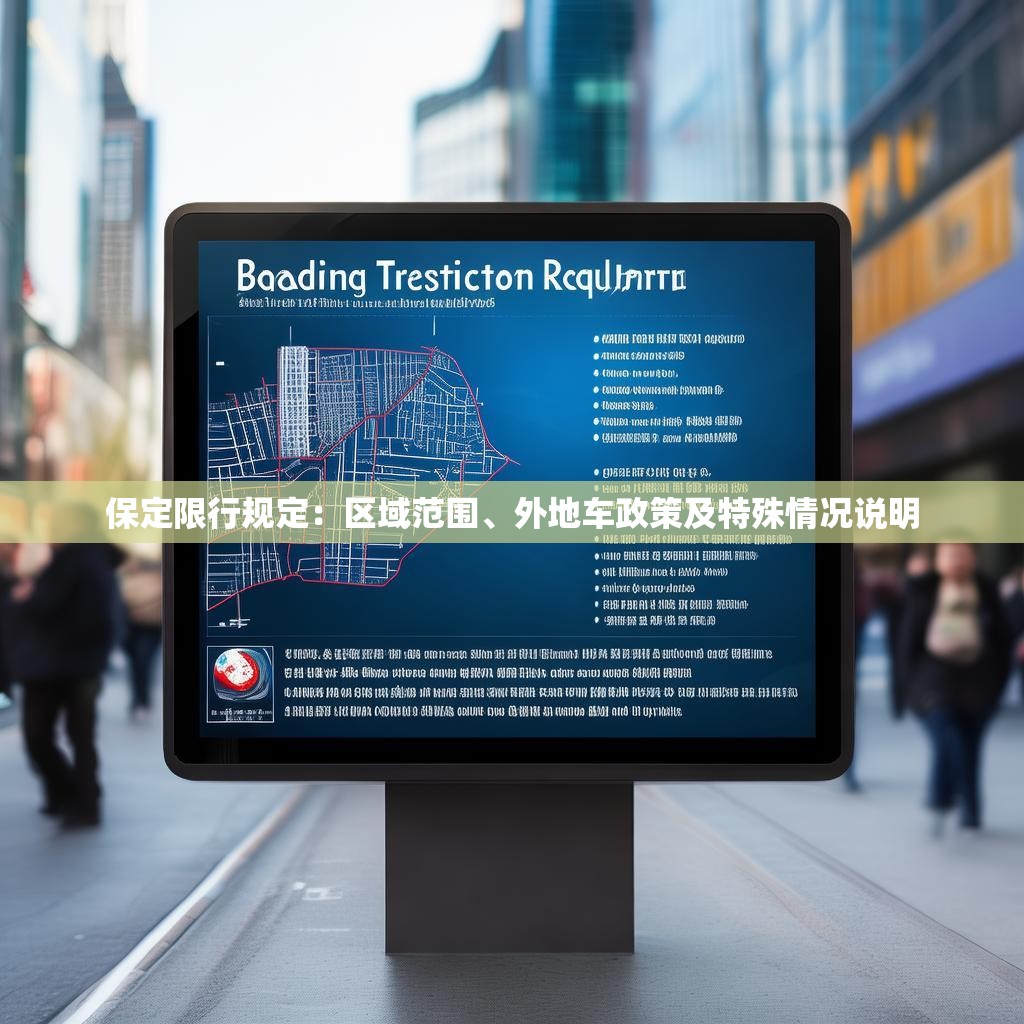 保定限行规定：区域范围、外地车政策及特殊情况说明