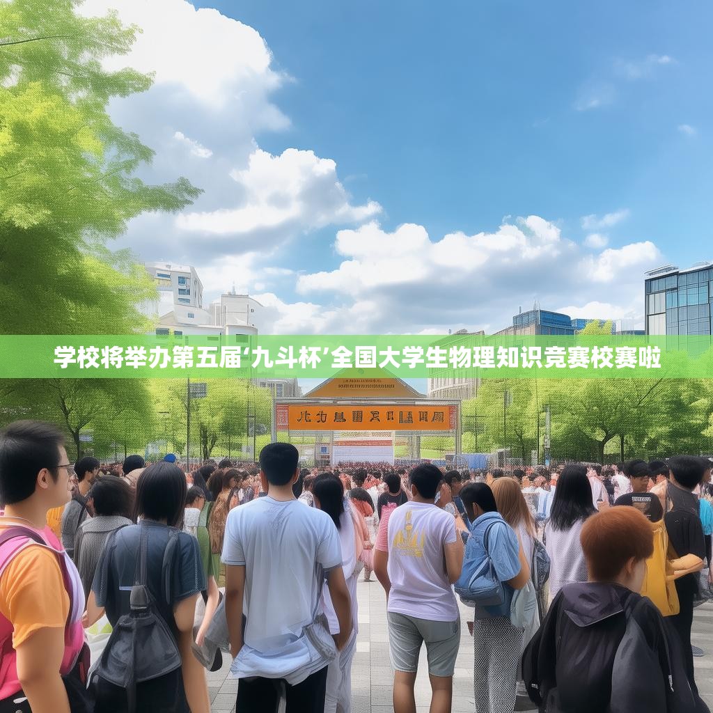学校将举办第五届‘九斗杯’全国大学生物理知识竞赛校赛啦