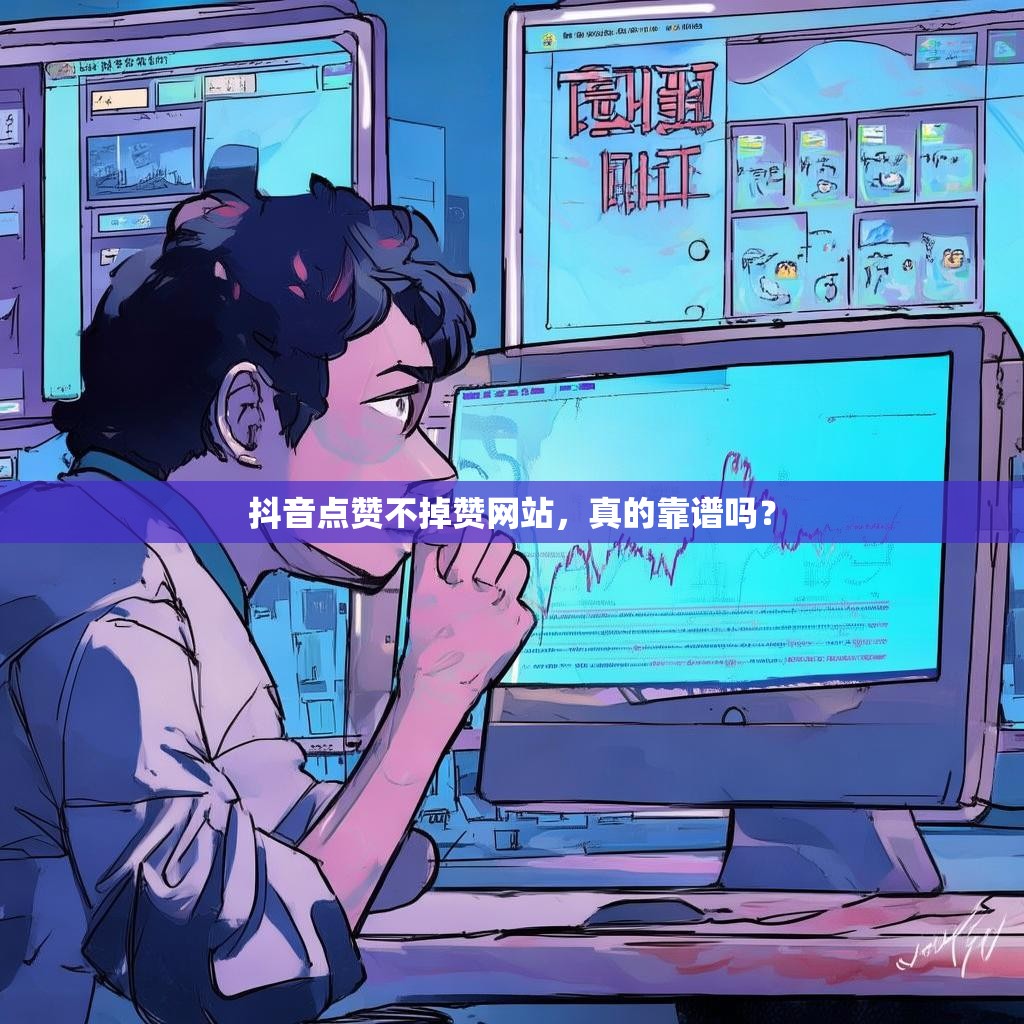 抖音点赞不掉赞网站，真的靠谱吗？