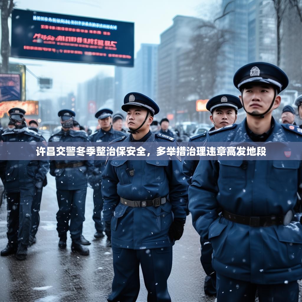 许昌交警冬季整治保安全，多举措治理违章高发地段