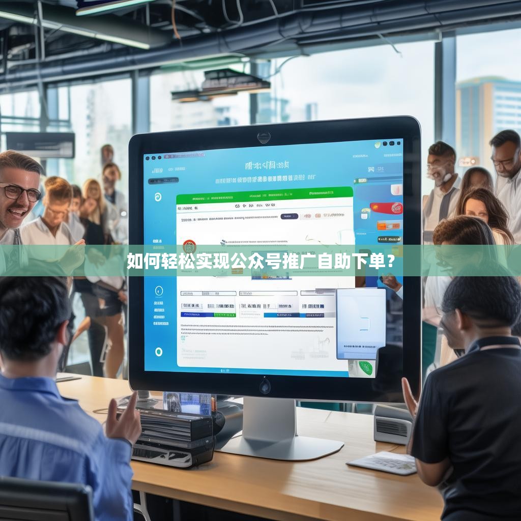 如何轻松实现公众号推广自助下单？