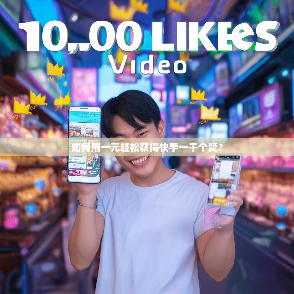 如何用一元轻松获得快手一千个赞?