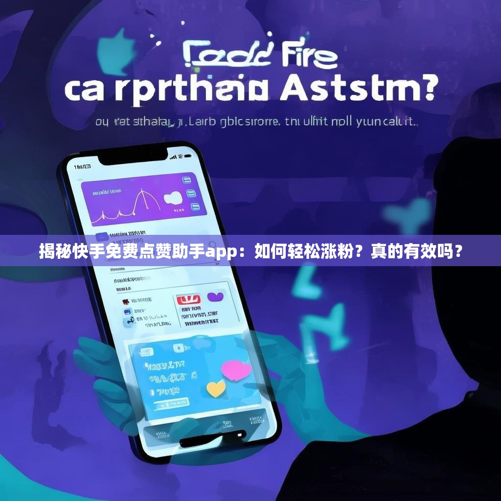 揭秘快手免费点赞助手app:如何轻松涨粉?真的有效吗?
