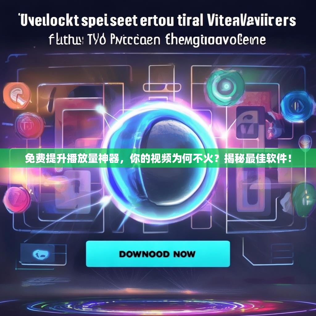 免费提升播放量神器，你的视频为何不火？揭秘最佳软件！