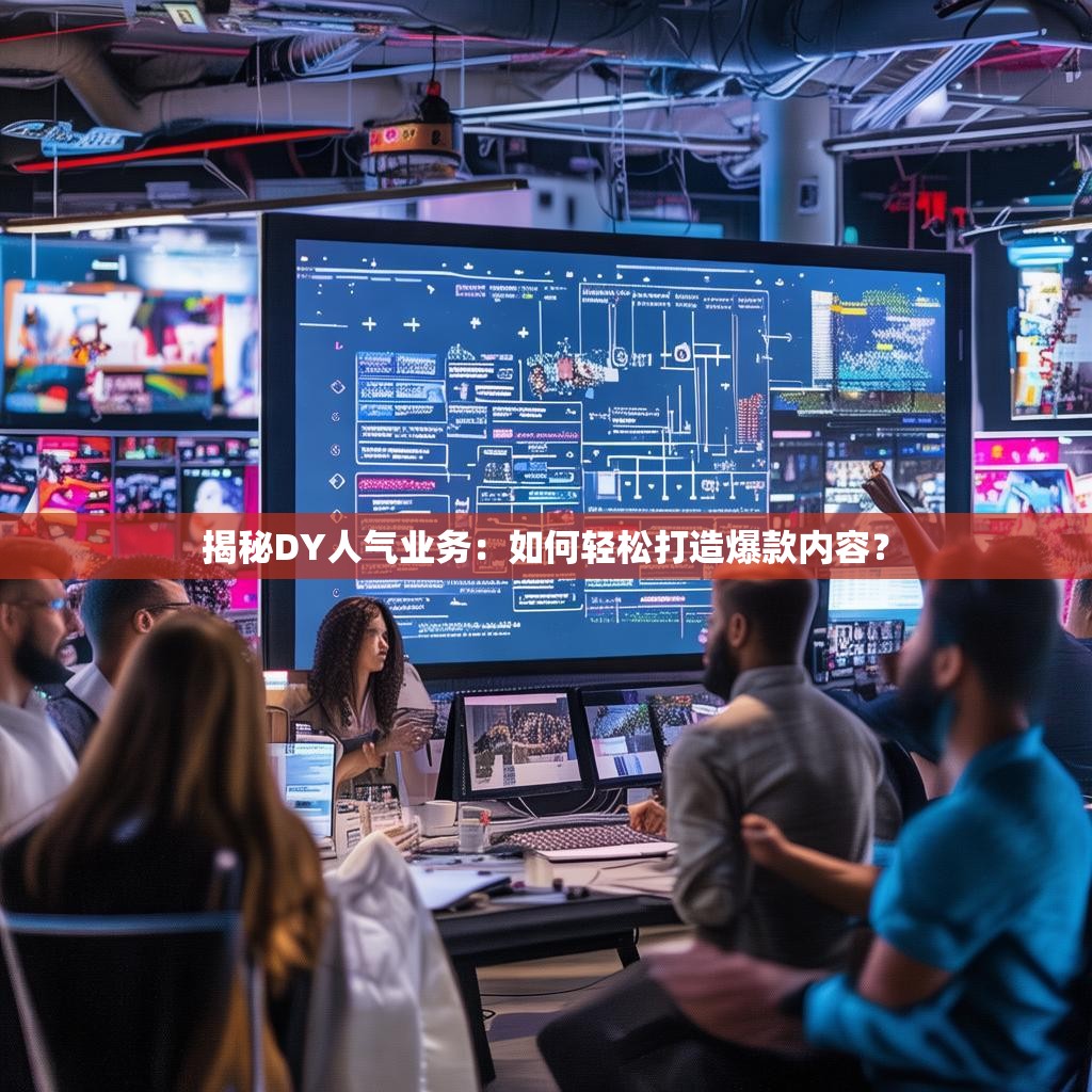 揭秘DY人气业务：如何轻松打造爆款内容？
