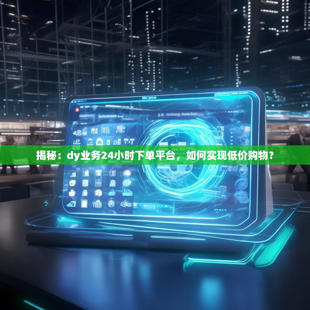 揭秘：dy业务24小时下单平台，如何实现低价购物？