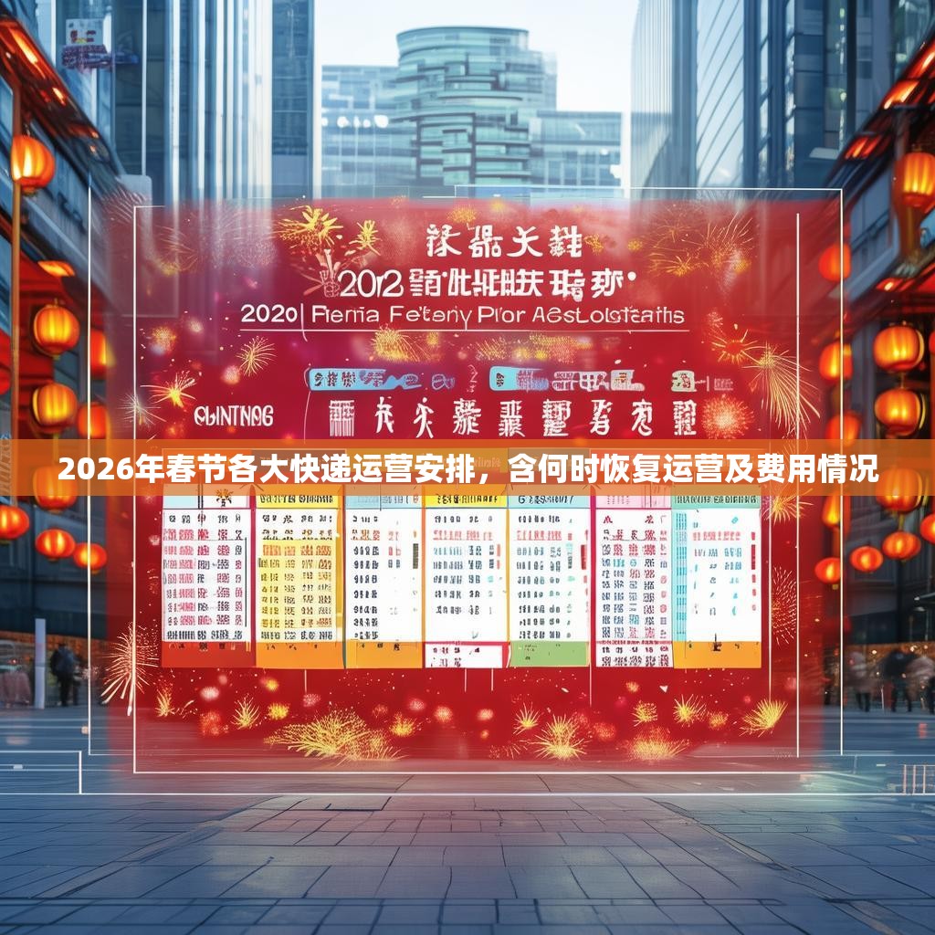 2026年春节各大快递运营安排，含何时恢复运营及费用情况