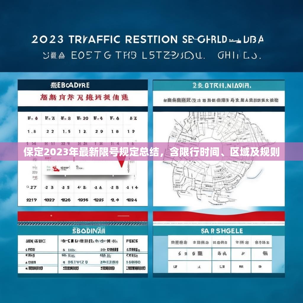 保定2023年最新限号规定总结，含限行时间、区域及规则