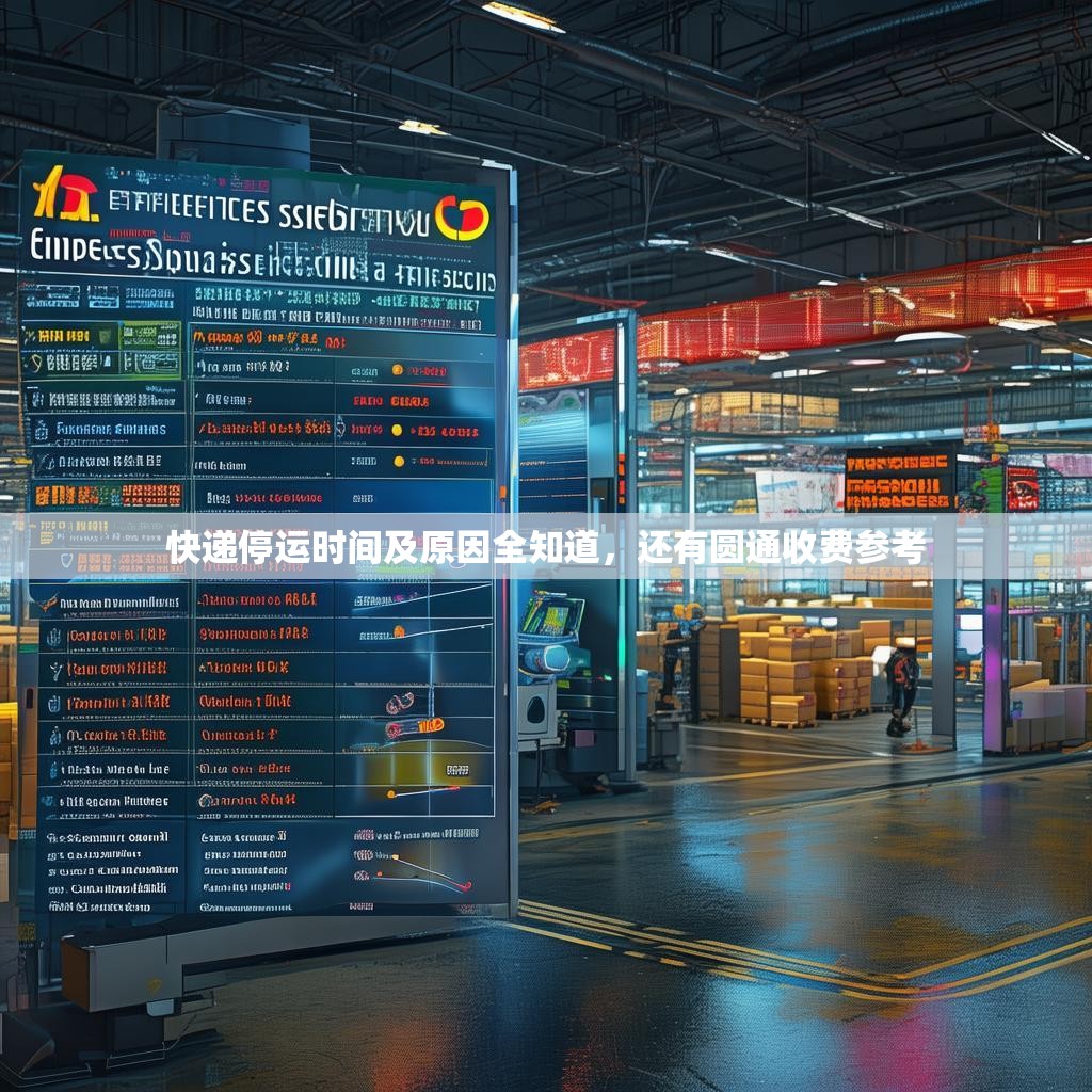 快递停运时间及原因全知道，还有圆通收费参考