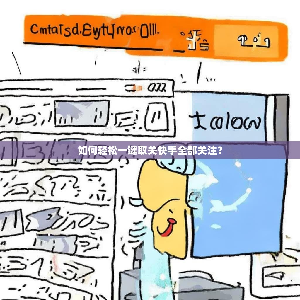 如何轻松一键取关快手全部关注?