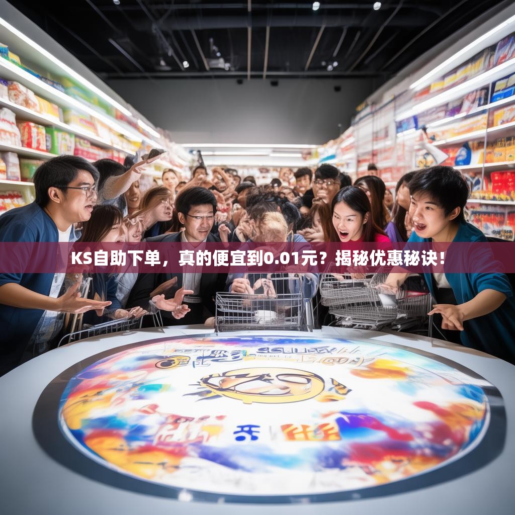 KS自助下单，真的便宜到0.01元？揭秘优惠秘诀！