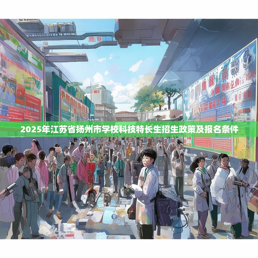 2025年江苏省扬州市学校科技特长生招生政策及报名条件