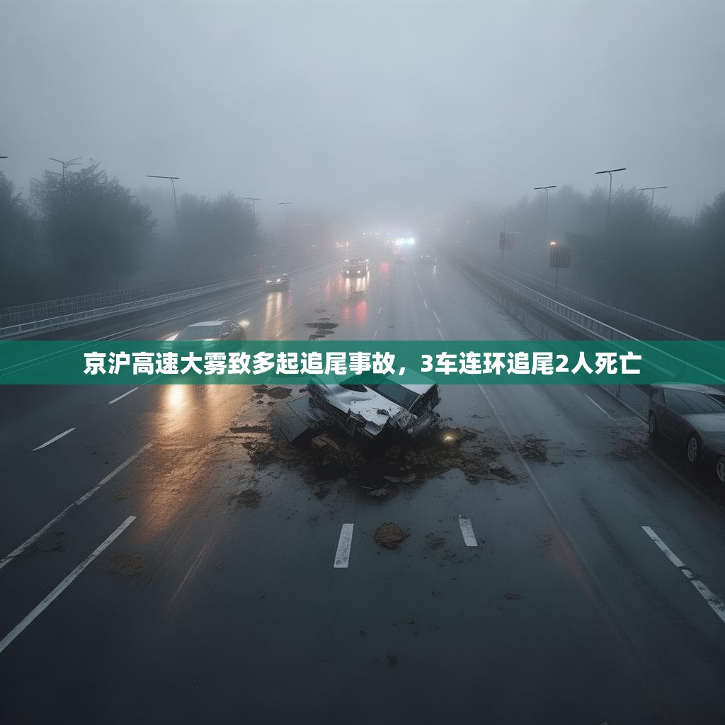 京沪高速大雾致多起追尾事故，3车连环追尾2人死亡