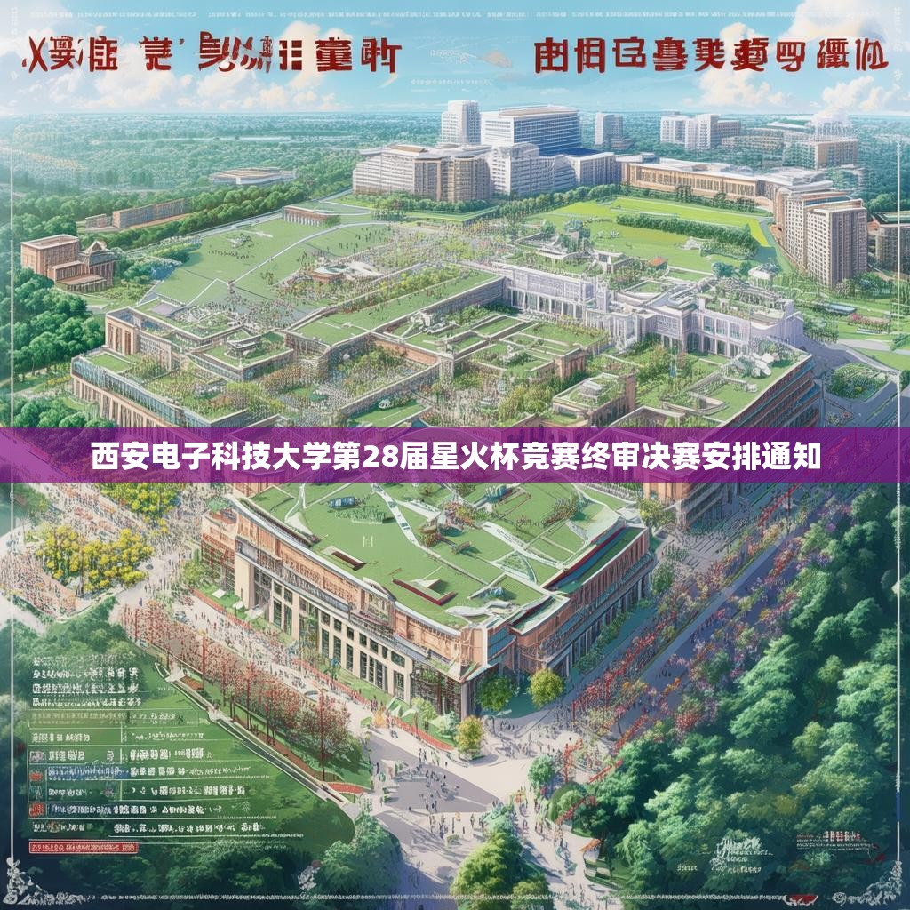 西安电子科技大学第28届星火杯竞赛终审决赛安排通知