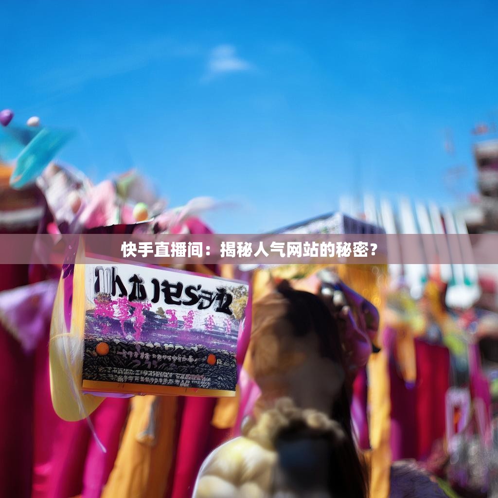 快手直播间：揭秘人气网站的秘密？