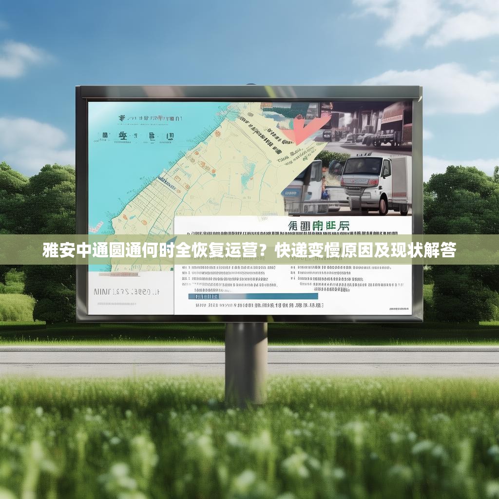 雅安中通圆通何时全恢复运营?快递变慢原因及现状解答