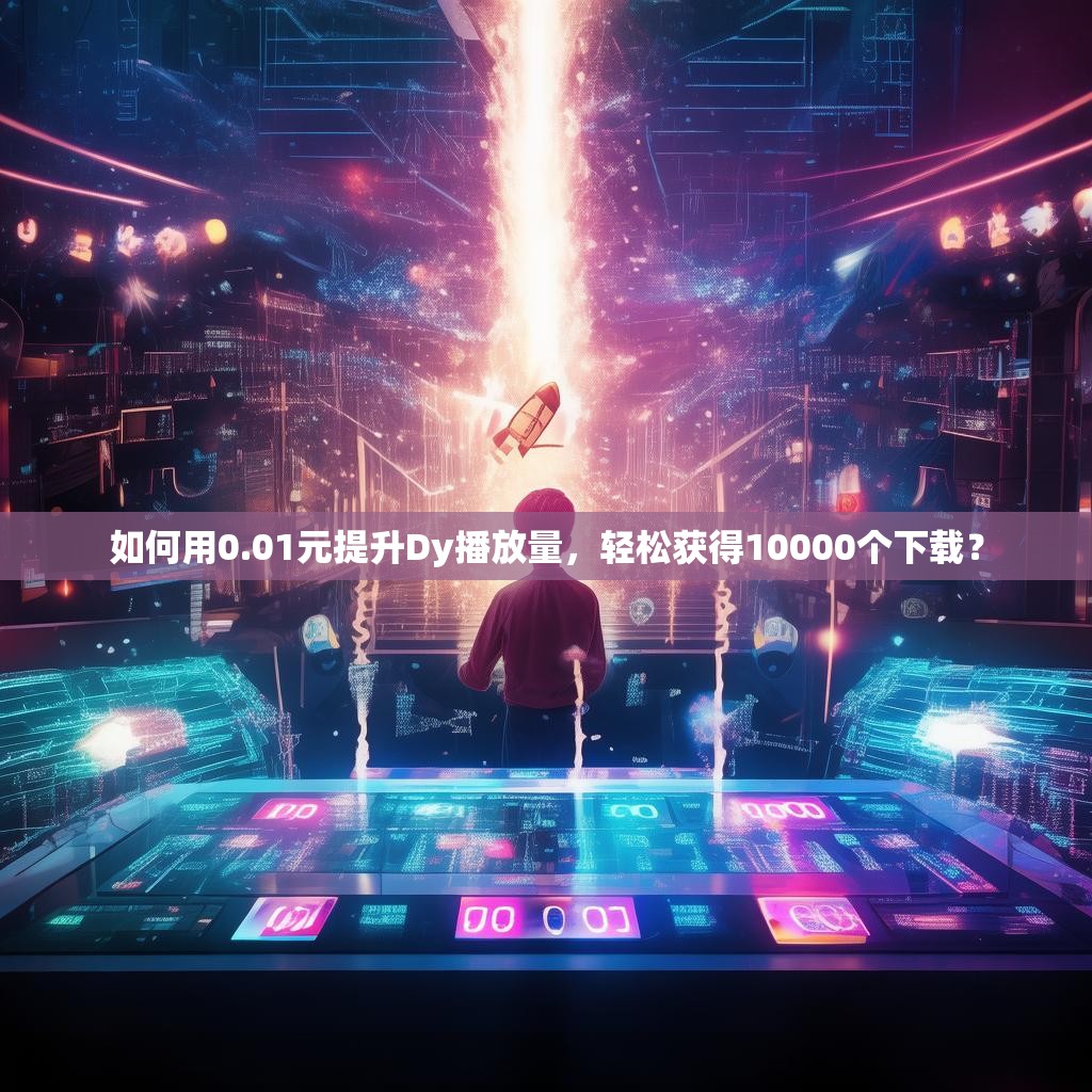 如何用0.01元提升Dy播放量，轻松获得10000个下载？