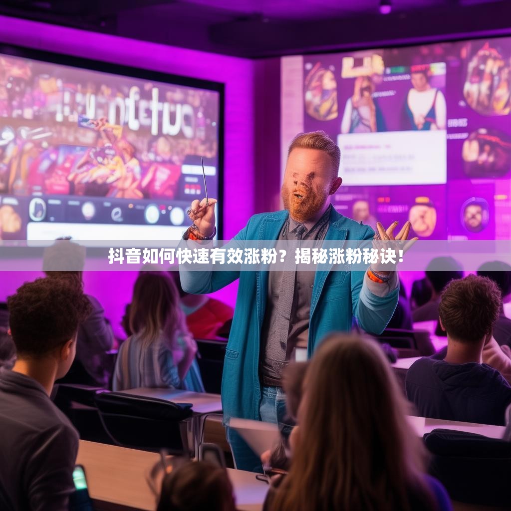 抖音如何快速有效涨粉？揭秘涨粉秘诀！