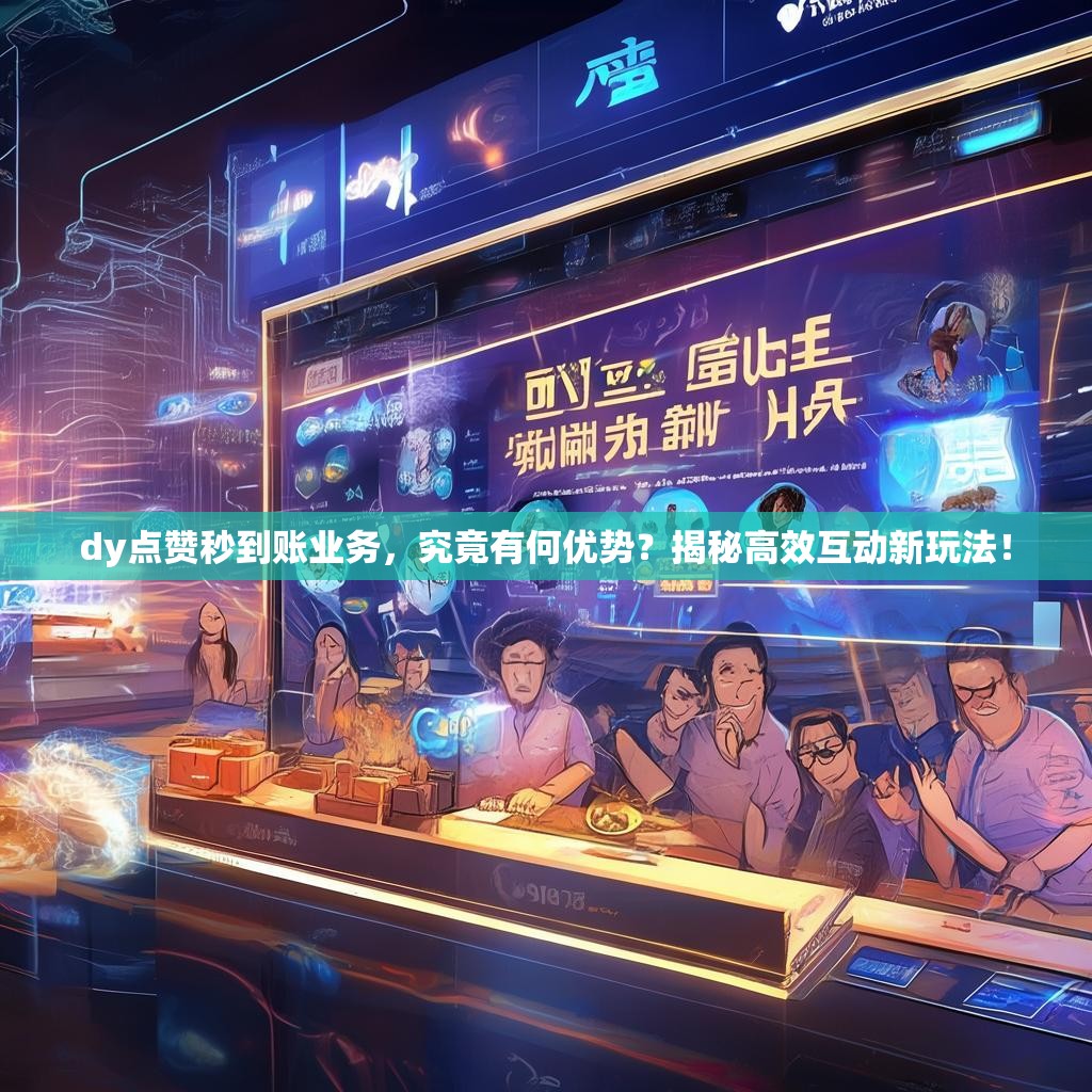 dy点赞秒到账业务,究竟有何优势?揭秘高效互动新玩法!