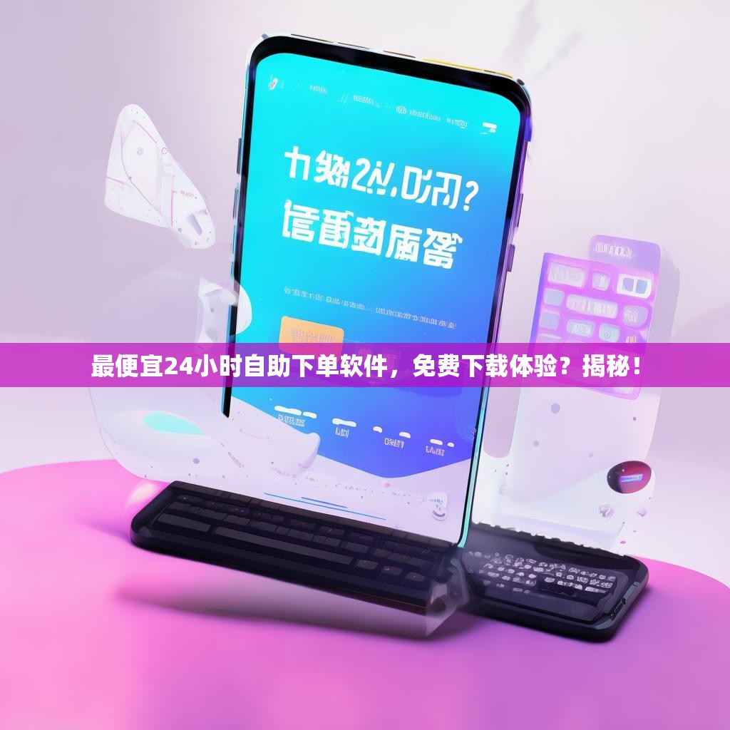 最便宜24小时自助下单软件，免费下载体验？揭秘！