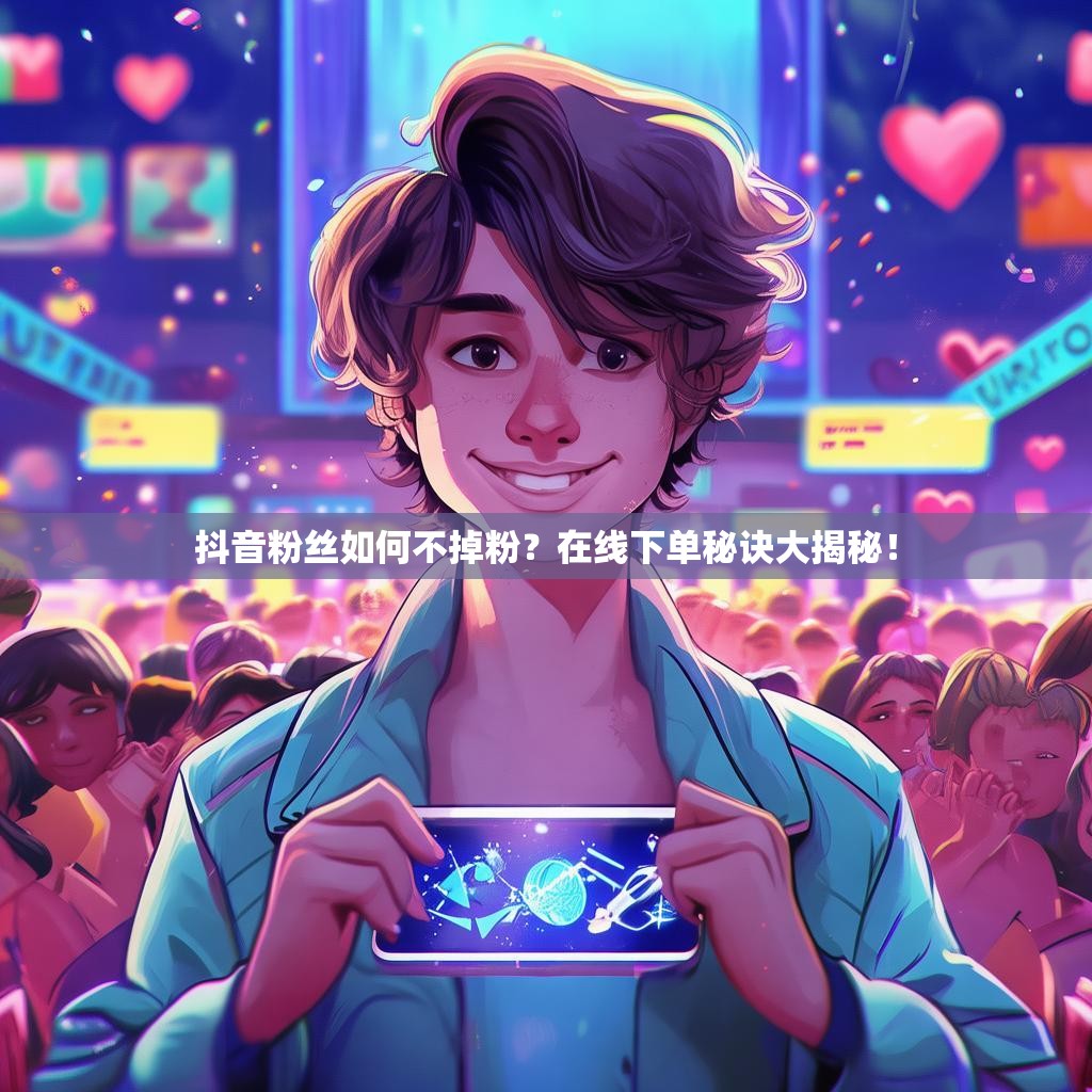 抖音粉丝如何不掉粉?在线下单秘诀大揭秘!