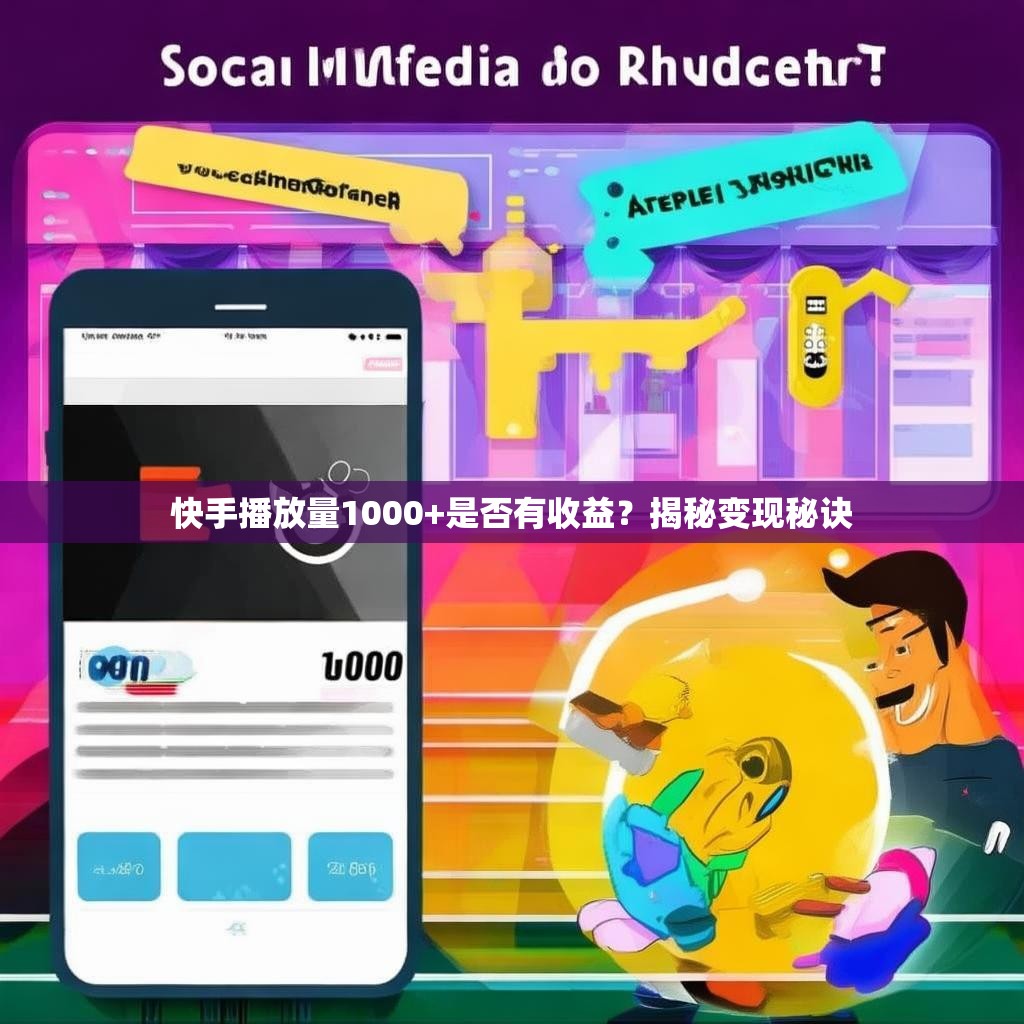 快手播放量1000+是否有收益？揭秘变现秘诀