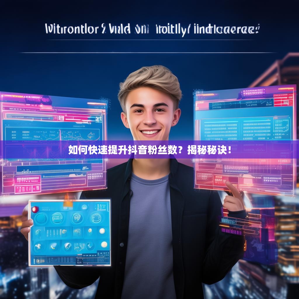 如何快速提升抖音粉丝数？揭秘秘诀！