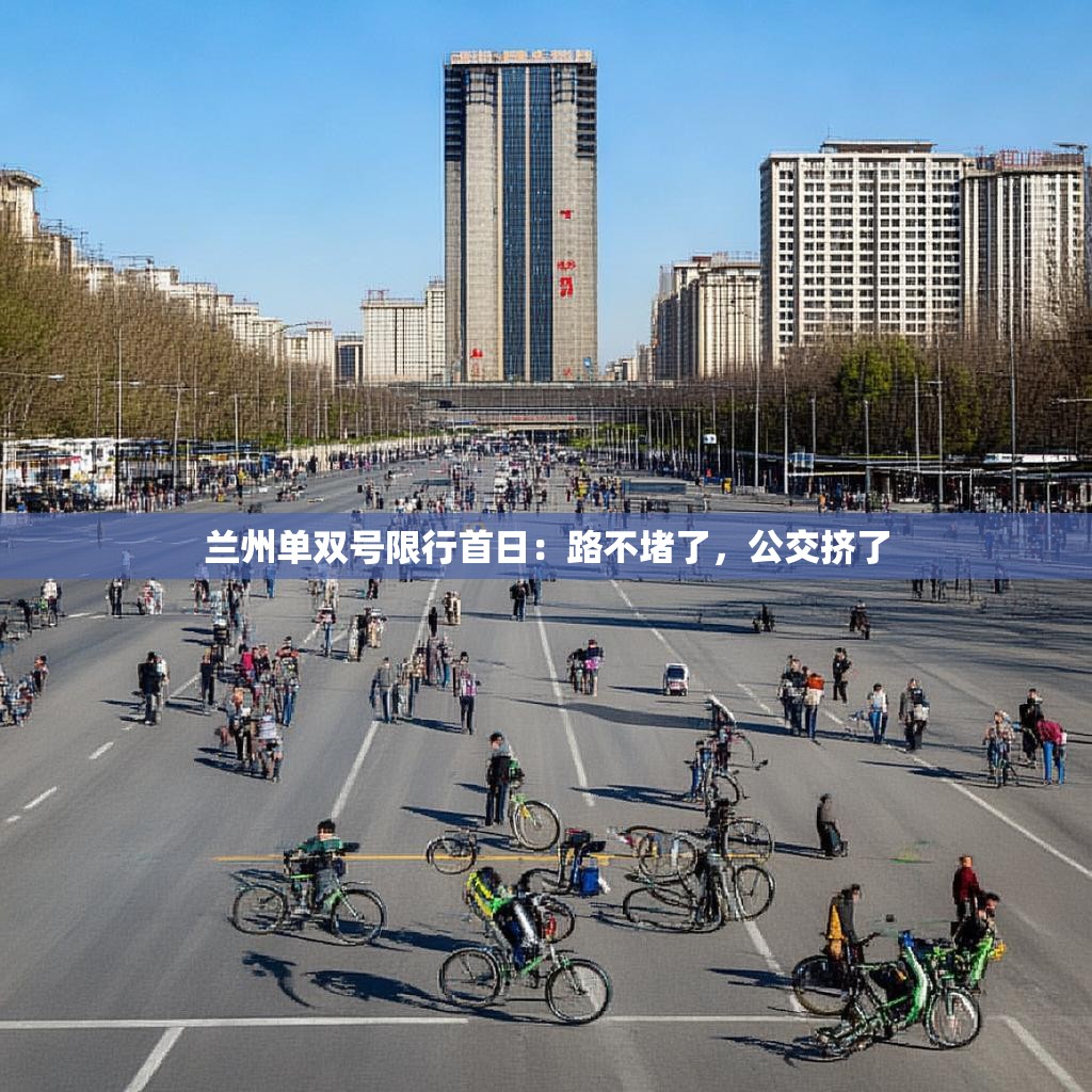 兰州单双号限行首日：路不堵了，公交挤了