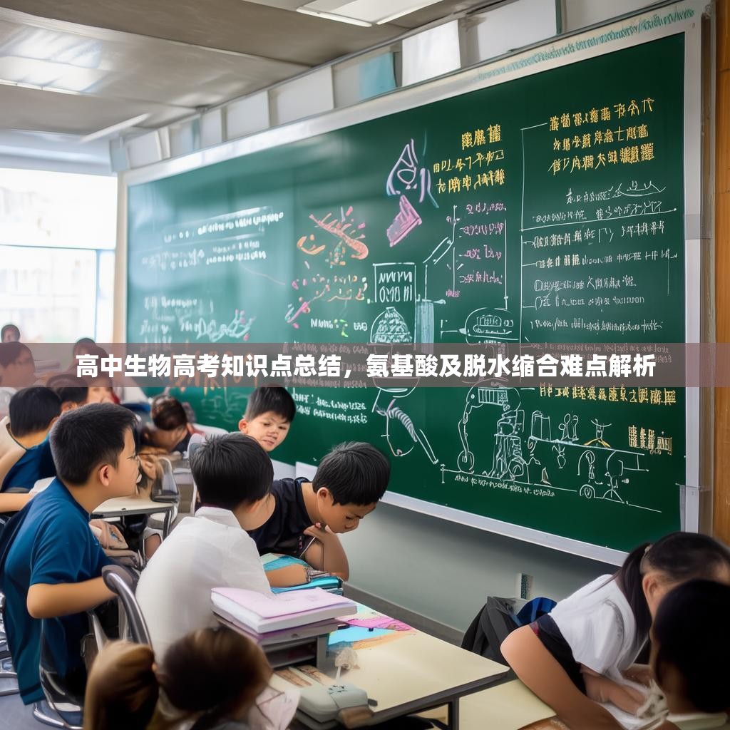 高中生物高考知识点总结,氨基酸及脱水缩合难点解析