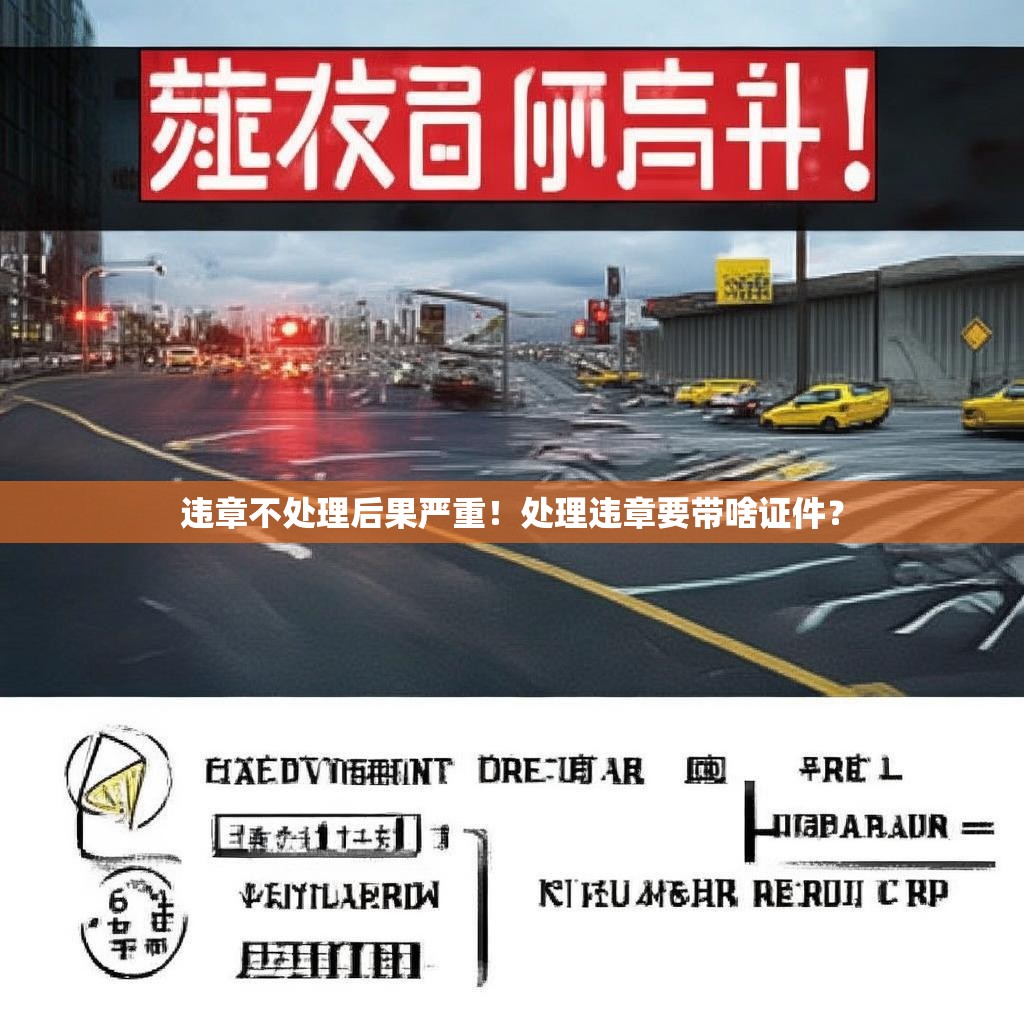 违章不处理后果严重！处理违章要带啥证件？