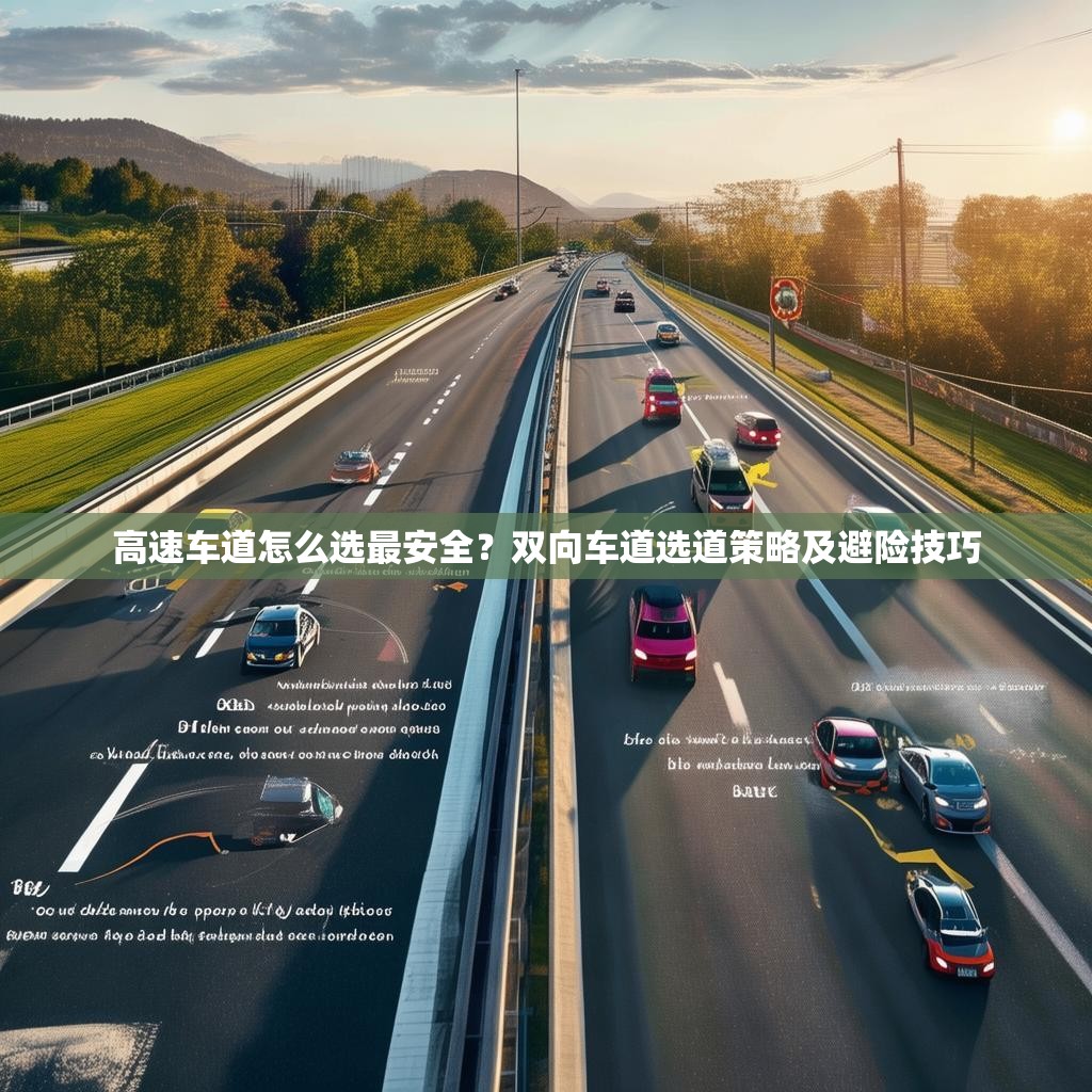 高速车道怎么选最安全？双向车道选道策略及避险技巧