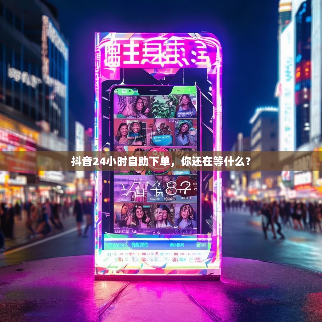 抖音24小时自助下单，你还在等什么？