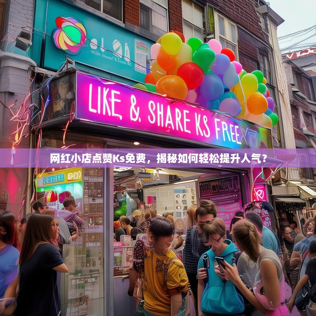 网红小店点赞Ks免费，揭秘如何轻松提升人气？