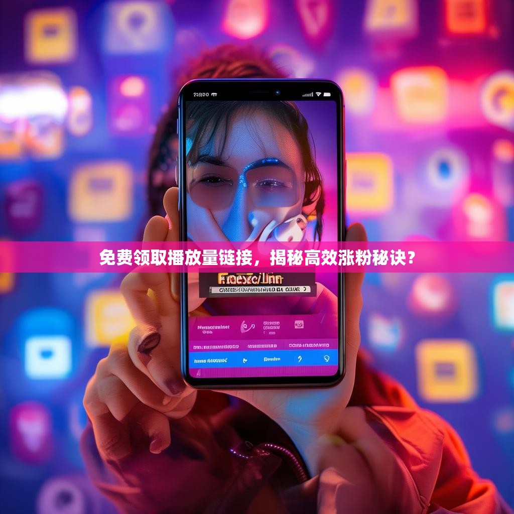 免费领取播放量链接,揭秘高效涨粉秘诀?