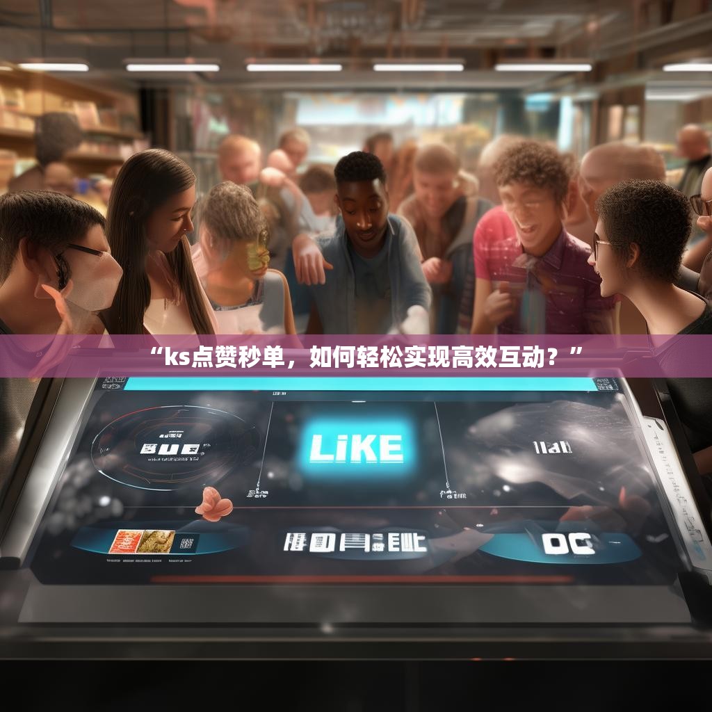 “ks点赞秒单,如何轻松实现高效互动?”