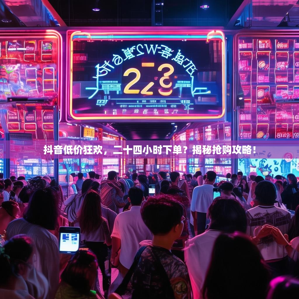 抖音低价狂欢,二十四小时下单?揭秘抢购攻略!