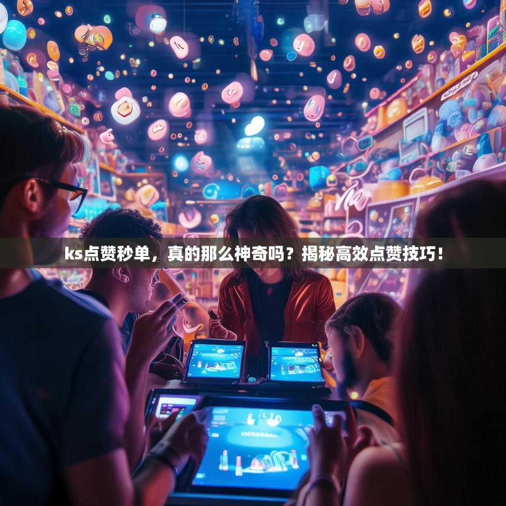 详细阅读:ks点赞秒单,真的那么神奇吗?揭秘高效点赞技巧! ks点赞秒单,真的那么神奇吗?揭秘高效点赞技巧!