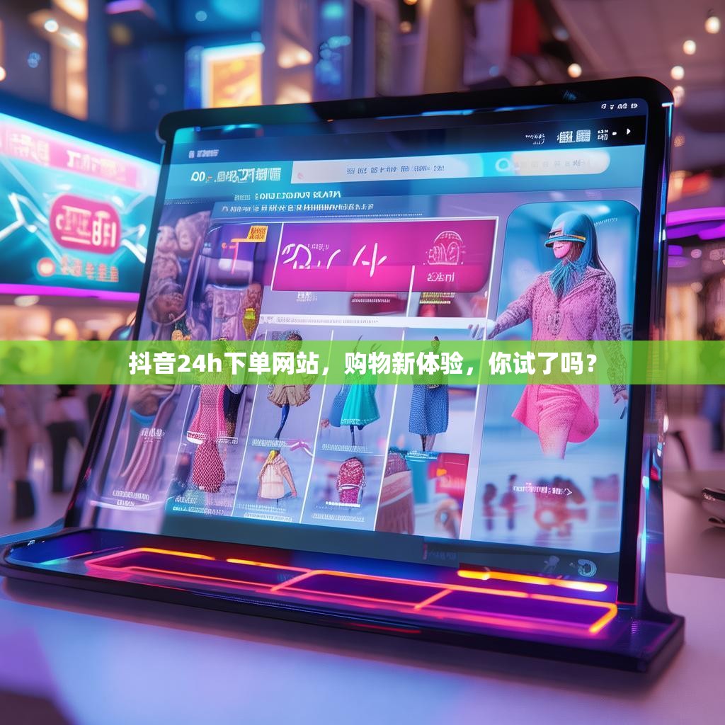 抖音24h下单网站，购物新体验，你试了吗？