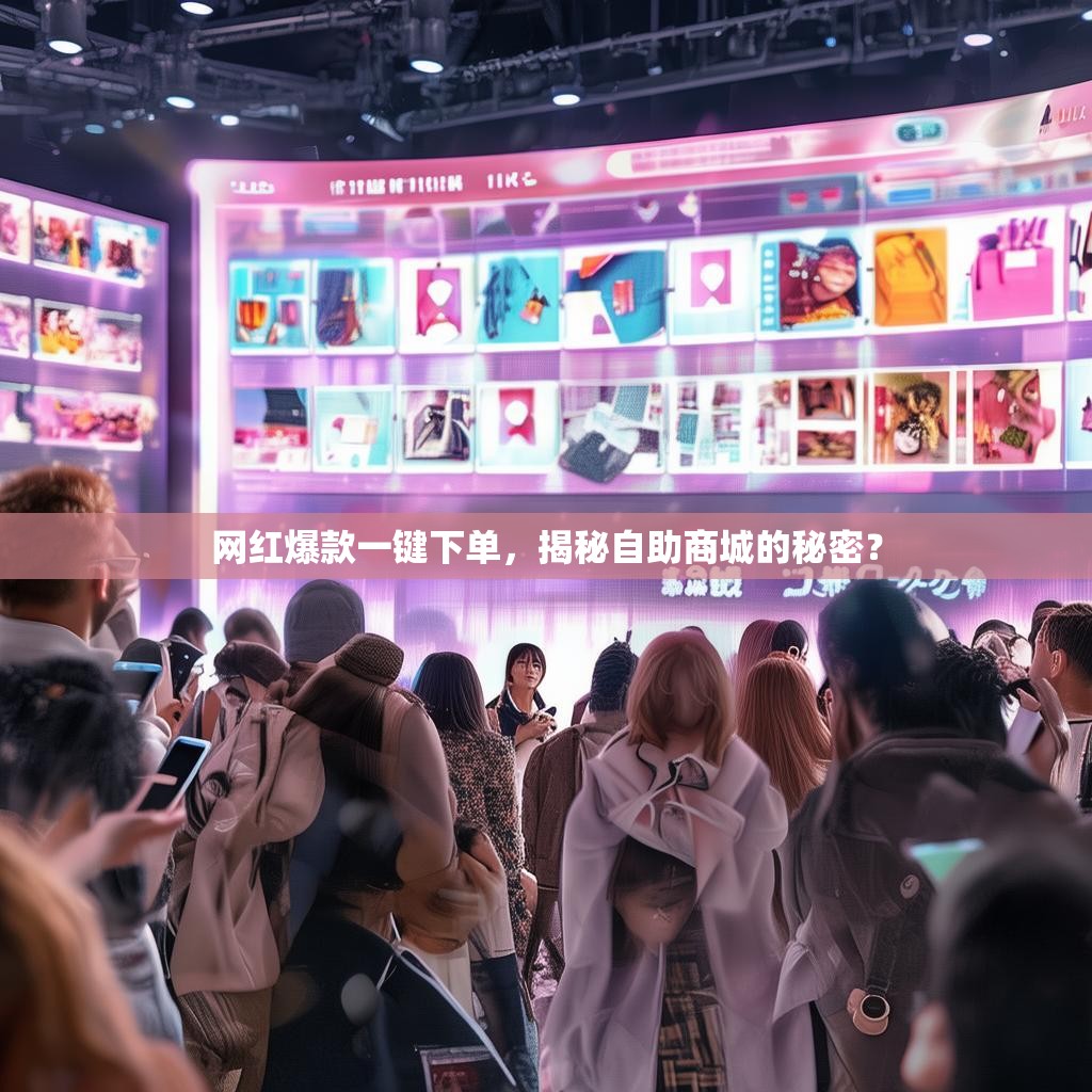 网红爆款一键下单，揭秘自助商城的秘密？