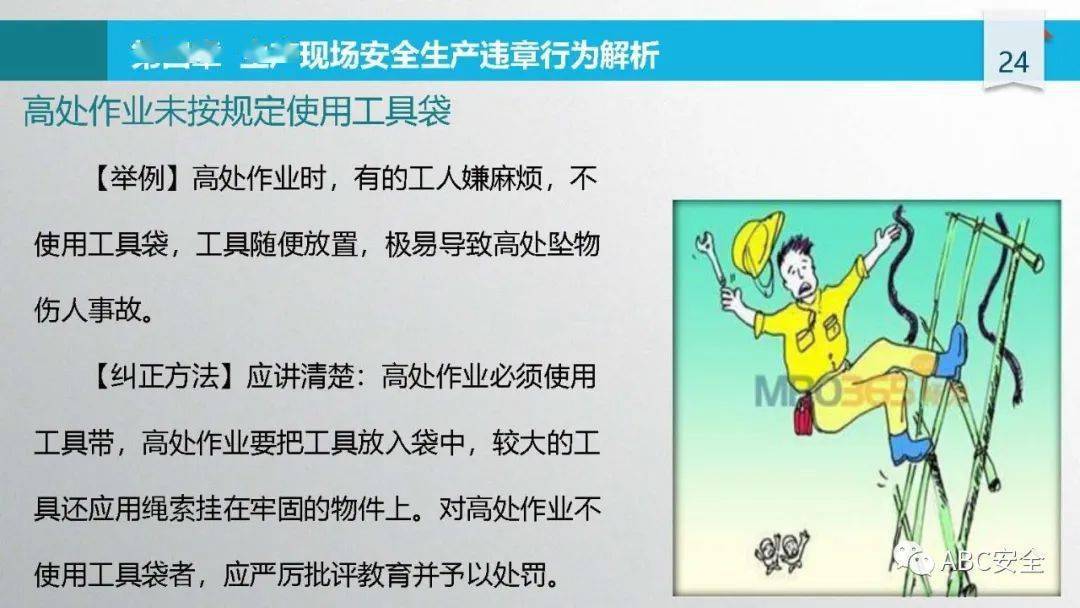 施工安全管理要点及事故案例警示,含违章行为与隐患标准